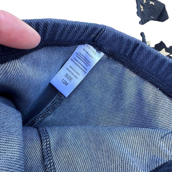 Carters Girls 12 Months Leggings Bundle Pants Stretch Soft - Picture 11 of 11